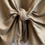 Michael Stars NWT Faux Wrap Tie Waist Long Sleeve Tee Dress Size Large Photo 8