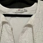 Vineyard Vines Island Eyelet Swing Dress in White Cap Size Large Photo 5