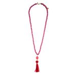 Kate Spade NWT  The Swing Things Tassel Pink Necklace Photo 1