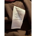 Vince  Chestnut Brown Pleated V-Neck Culottes Jumpsuit Wide Leg Romper Size 2 Photo 7