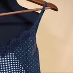 Ten Sixty Sherman 🛍️ Black White Spaghetti Straps Lace Trim Camisole Sz S NWOT Photo 4