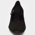 Geox  Mary Jane Block Jewel Heel Black Size 8/38 NEW Photo 3