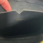 J.Crew women’s black leather Parker crossbody magnetic zipper bag purse Photo 6