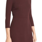 Theory  Kamillina K Claymont Stretch Fit & Flare Dress Sz 2 Photo 0