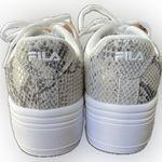 FILA Women's Wx-100 Snake Fashion-Sneakers White/High Rise, NWOT, Size 8 Photo 3