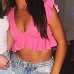 Pink Crop Top Photo 0