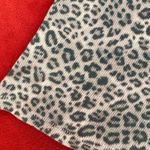 SKIMS  cotton rib tank in snow leopard print size L Photo 6