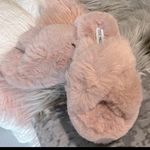 Steve Madden  Slipper Pink Fluffy Comfy Slides House Shoe Women 7 8 Plush Slip On Photo 11