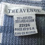 The Avenue Vintage Plaid Flannel Shirt Womens 22/24 Shacket Made USA Cozy Fall Blue Size undefined Photo 3