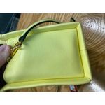 Valentino Garavani yellow one stud small leather tote retail $2900 NWT Photo 13