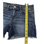 American Eagle  Outfitters Size 6 Super Stretch Denim Shortie Shorts | H1-493 Photo 5