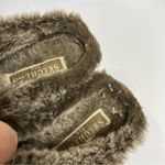 Skechers Y2K platform mules slip on shoes faux fur lined size 6.5 Photo 3