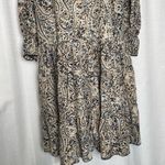 Anthropologie O.P.T. Ruffle Prairie boho tiered midi dress size medium π Photo 7