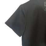 Cherokee Black Short Sleeve V-Neck Scrub Medical Professional Top Women Sz XS Photo 2