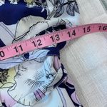 Tahari Yumi Kim Bora Bora Navy SoHo Mixer silk wrap dress size 8/large Photo 10