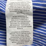 J.Crew ‎ Striped Blazer Cotton Button Front Pockets Blue White Size 8 Photo 6