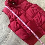 Merona red puffer vest size medium Photo 2