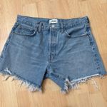 AGOLDE  Parker Long Shorts Mid Wash Cut
Off Size 29 Photo 2