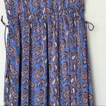 Banana Republic NWT  Paisley Gathered Sleeveless Maxi Dress Small Photo 4