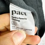 Pact  Airplane Wrap Cardigan Size XL/XXL Organic Cotton Charcoal Grey Longline Photo 5