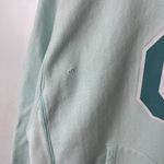 Urban Outfitters Champion Reverse Weave Hoodie Sweatshirt Medium M White Graphic Photo 4