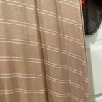 Boutique Intersection Beige/White Striped Short Sleeve T-Shirt Dress Size Small Photo 7