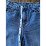 Cider  High‎ Rise Straight Leg Medium Wash Cotton Jeans Denim Size XXS 90s Style Photo 5