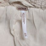 Free People Notched Teddy Peacoat Oatmeal XS Photo 4