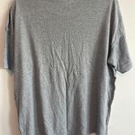 Aerie NWT Y2K Crew Neck Graphic T-Shirt Gray Size Medium Photo 4