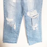 Parker Jeans Light Wash Distressed 100% Algodon High Rise Wide Leg Jeans Photo 2