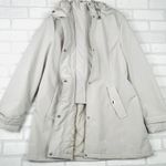 HFX Women's Water Wind Resistant Hooded Winter Coat Beige Size L Tan Size L Photo 4