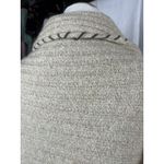 St John Sport Wool Blend Long Waterfall Sweater Cardigan Large Photo 8