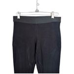 Theory  Womens Sz P (XS) Black Ankle Leggings Pants Stretch Structured Pull On Photo 1