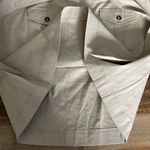 LIKE NEW midi khaki‎ tie waist Boden skirt with utility pockets size 16 Tan Photo 4