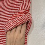 J.Crew  WOMENS KNIT NAUTICAL BLOUSE TOP RED WHITE STRIPES XS F1878 Photo 3