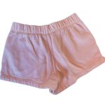 The North Face Women’s Light Pink Hi-Rise Elastic Waist Sweat Shorts Size Medium 0605O Photo 7