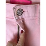 Lilly Pulitzer Jeans Women 8 Pink South Ocean High Rise Calla Fringe Hem Preppy Photo 7
