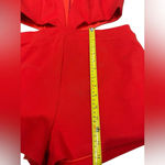 superdown NEW! Revolve  Alondra Cutout Romper in Red XL Photo 9