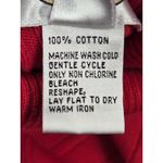 Talbots  Ribbed Stretch Orange Red Turtleneck Sweater Pullover Thin Size XL Photo 2