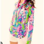 Lilly Pulitzer  Fletcher gumbo limbo Cowl neck pullover sweater small Photo 12