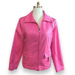 Studio Works Pink Spring Jacket Women’s Size Petite Medium  Petite Lined Photo 1