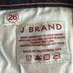 J Brand Shorts Blue Saturn Knee Length Cuffed Bermuda Shorts Sz 26 EUC Summer Photo 8