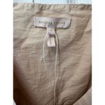 Rebecca Taylor Size 10 Tulip Wrap Dress White Beige Marzipan Combo Midi V Neck Photo 3