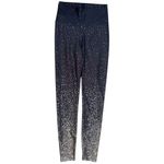 Peloton Women’s Size S Navy Blue Sparkle High Rise Leggings Photo 1