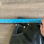 Free People   The It Factor Vegan Leather Wide Leg Pants size US 12 Photo 10