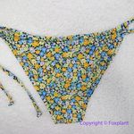 NEW Rhythm Free People Carrie Itsy Bikini Bottom, size L Blue Size L Photo 9