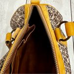 Timberland Leather Canvas Barrel Bag Purse Retro Style Double Straps Everyday Photo 10