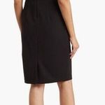 Eliza J Faux Pearl Sleeveless Shift Dress Classic Little Black Dress Size 12 NWT Photo 1