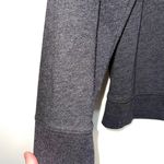PINK - Victoria's Secret PINK Victoria’s Secret Dark Gray Seas The Day Graphic Open Back Sweatshirt Photo 4