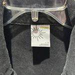 Aerie Offline‎ by  Shacket Corduroy Long Sleeve Half-Zip Distressed Hem Black W L Photo 4